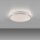 LED Deckenleuchte Sternenhimmel Silber 1380 lm dimmbar