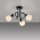 Deckenlampe Metall Glas L:38 cm inkl E14 dekorativ