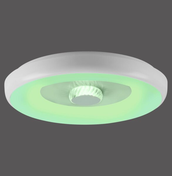 LED Deckenlampe Weiß RGB Beleuchtung mit Ø39 cm 2200 lm