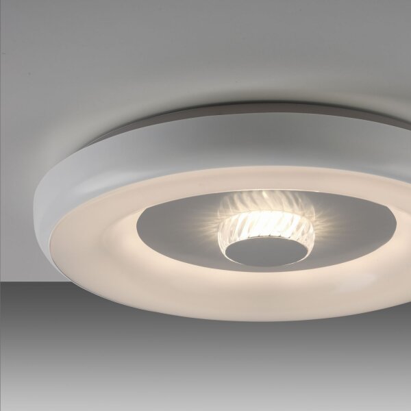 LED Deckenlampe Weiß RGB Beleuchtung mit Ø39 cm 2200 lm