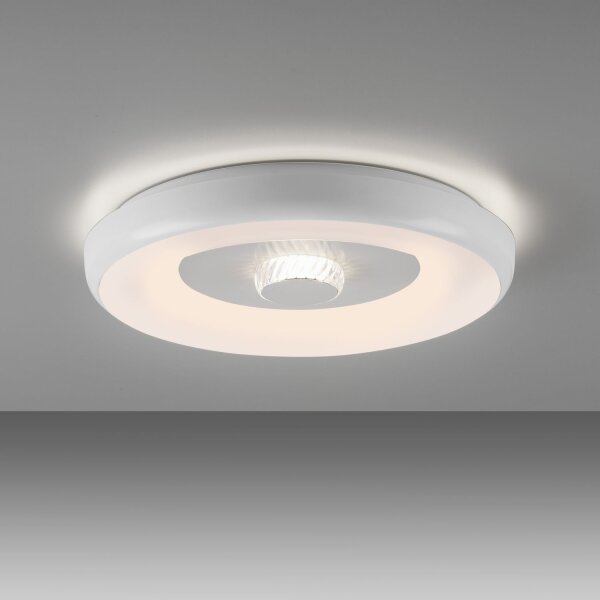 LED Deckenlampe Weiß RGB Beleuchtung mit Ø39 cm 2200 lm