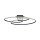 LED Deckenleuchte Metall Schwarz 3000 K Ringe dekorativ