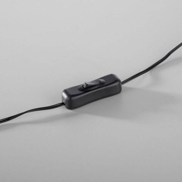LED Tischlampe Silber Metall Ring H:25,5 cm 3000 K 10 W
