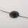 LED Stehleuchte Schwarz Metall Ringe 151 cm 1290 lm