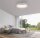 Dimmbare LED Deckenlampe Weiß Ø57 cm 3850 lm Modern