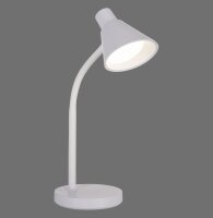 LED SchreibTischlampe Metall 38 cm Weiß 600 lm Modern