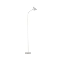 Weiße LED Stehleuchte Metall 150 cm 4 W 3000 K...