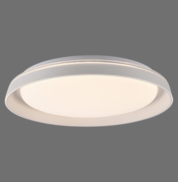 Blendarme LED Deckenlampe Weiß Ø43 cm 2630 lm dimmbar