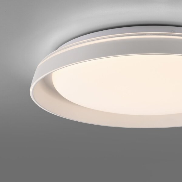 Blendarme LED Deckenlampe Weiß Ø43 cm 2630 lm dimmbar