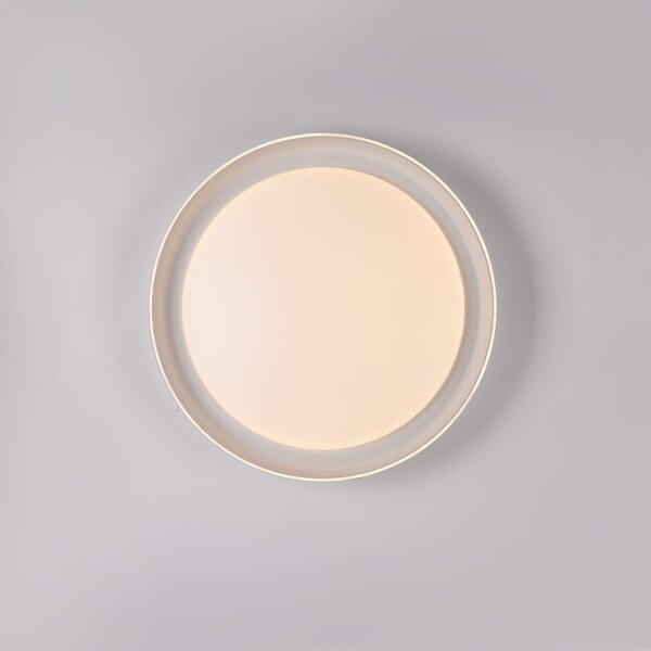 Blendarme LED Deckenlampe Weiß Ø43 cm 2630 lm dimmbar