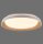 Blendarme LED Deckenlampe Weiß Messing Ø43 cm dimmbar