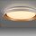 Blendarme LED Deckenlampe Weiß Messing Ø43 cm dimmbar