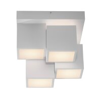 LED Deckenleuchte Metall Würfel B:30 cm 2400 lm 3000 K