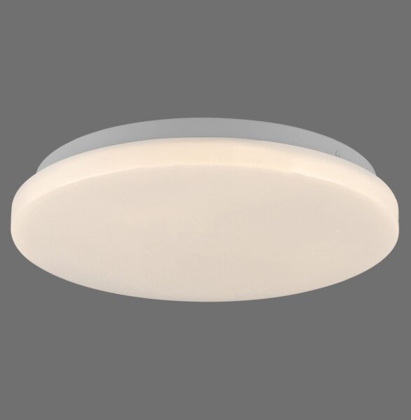 Blendarme LED Deckenlampe Weiß Ø22 cm rund 8 W wohnlich