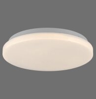 Blendarme LED Deckenlampe Weiß Ø22 cm rund 8...