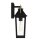 Außenwandlampe Schwarz E27 IP44 H: 37 cm Rustikal