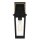 Außenwandlampe Schwarz E27 IP44 H: 37 cm Rustikal