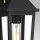 Außenwandlampe Schwarz E27 IP44 H: 37 cm Rustikal