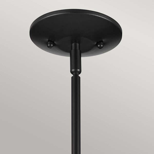 Pendelleuchte Glasschirm schmal Ø 17,8 cm H: max. 144,5 cm E27