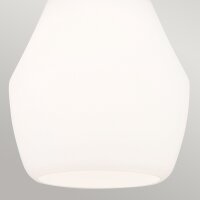 Pendelleuchte Glasschirm schmal Ø 17,8 cm H: max....