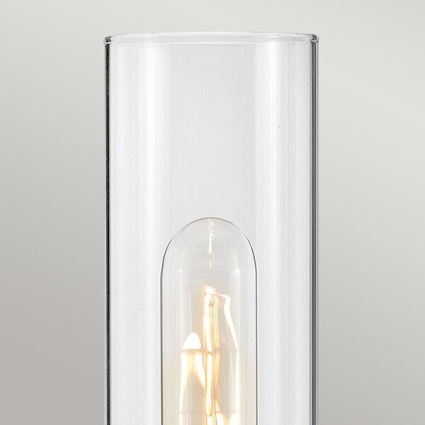 Wandlampe Bad 34,6 cm hoch IP44 E27 Modern Metall Glas