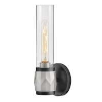 Badleuchte Metall Glas E27 IP44 H: 34,6 cm Modern GRETA