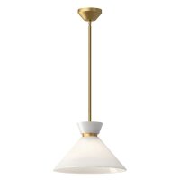 Hängelampe Retro Ø 35,8 cm Metall Glas E27...