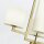 Kronleuchter Metall Stoff 62,9 cm breit 4x E27 mit Schirm