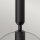Pendelleuchte Metall Glas rund D: 30,5 cm Schwarz E27