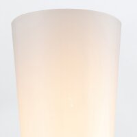 Badleuchte Metall Glas LED G9 66 cm hoch Up Down IP44