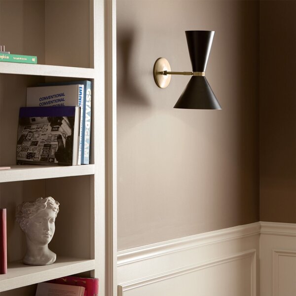 Wandlampe Metall E27 verstellbar 34,1 cm hoch Up Down
