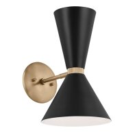 Wandlampe Metall E27 verstellbar 34,1 cm hoch Up Down