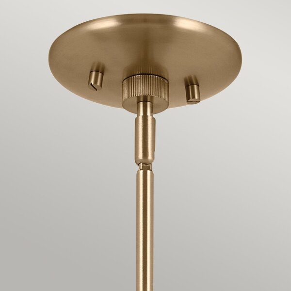 Kronleuchter Metall verstellbar B: 78 cm 6x E27 Modern