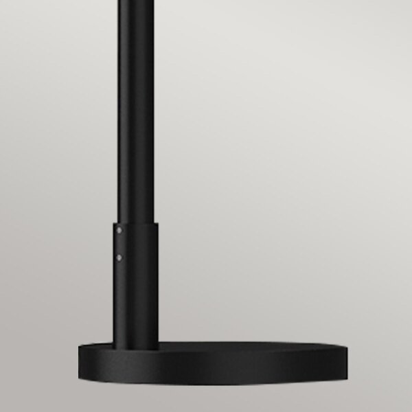 Stehleuchte klein Dimmer Schalter 148,8 cm Schwarz E27 Modern