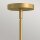 Hängeleuchte in Gold B: 96,5 cm H: max. 168 cm 3x E27