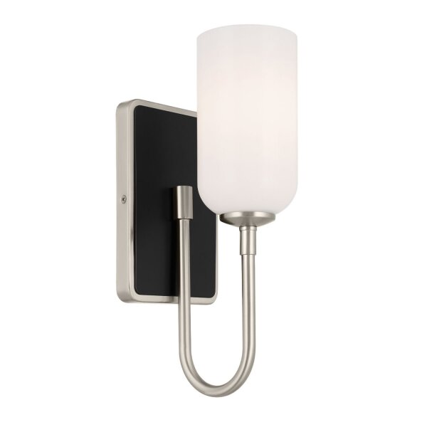 Badezimmerlampe LED G9 IP44 Glas Metall H: 33,8 cm 3000 K