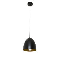 Hängelampe Schwarz innen Gold Ø20cm Esstisch...