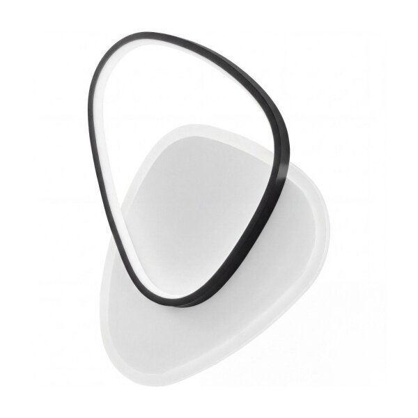 LED Deckenleuchte Schwarz Weiß 3000/4000/6500 K 35 cm