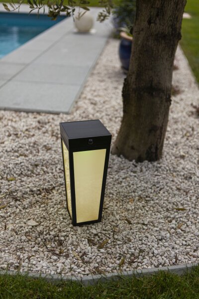 LED Solar Erdspießstrahler IP44 RGB Bewegungsmelder
