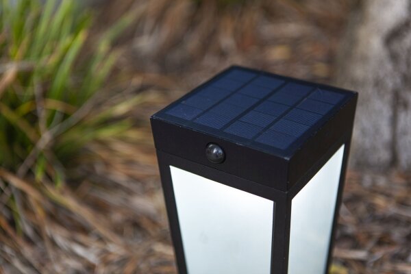 LED Solar Erdspießstrahler IP44 RGB Bewegungsmelder