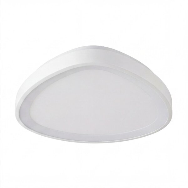 LED Deckenlampe Weiß Aluminium dimmbar 3000/4000/6500K