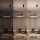 LED Pendelleuchte Alu Schwarz L:65 cm 3000/4000/6500 K