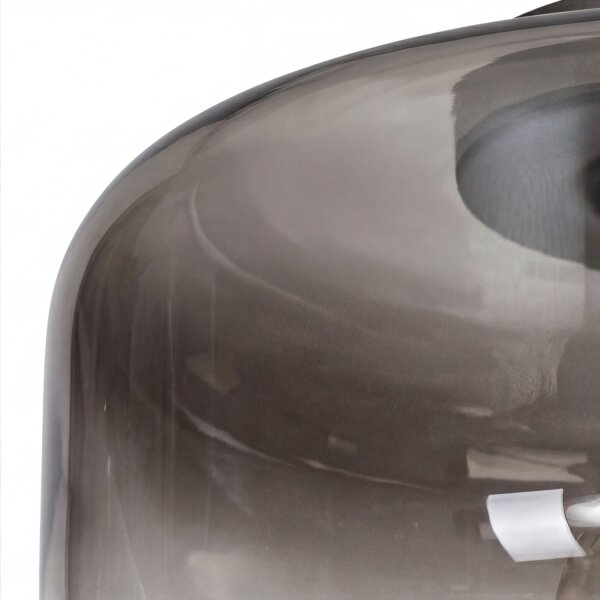 Deckenlampe Rauchglas Modern rund Ø35 cm E27 blendarm