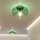 Deckenlampe Glas Grün Modern rund Ø35 cm E27 blendarm