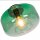 Deckenlampe Glas Grün Modern rund Ø35 cm E27 blendarm