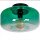 Deckenlampe Glas Grün Modern rund Ø35 cm E27 blendarm