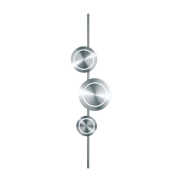 LED Wandlampe indirekt dimmbar Nickel 120 cm 18W 3000K