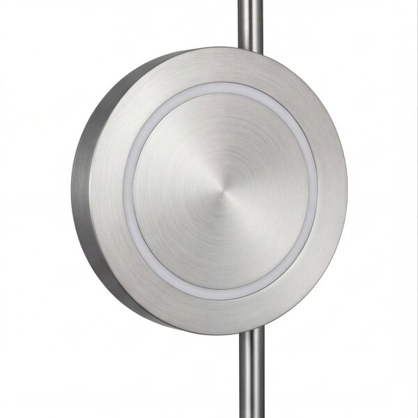 LED Wandlampe indirekt dimmbar Nickel 120 cm 18W 3000K