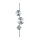 LED Wandlampe indirekt dimmbar Nickel 120 cm 18W 3000K