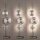 LED Wandlampe indirekt dimmbar Nickel 120 cm 18W 3000K